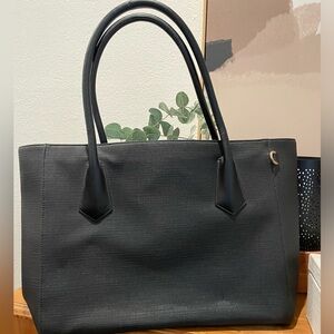 Dagne Dover Signature Tote in Black